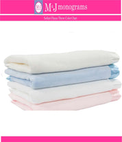 Personalized Satin Edge Blanket with Name