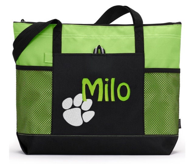 Personalized Pet Bag - Pet Tote - Dog Owner Gift