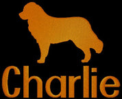 Embroidered Dog's Name and Breed Tote