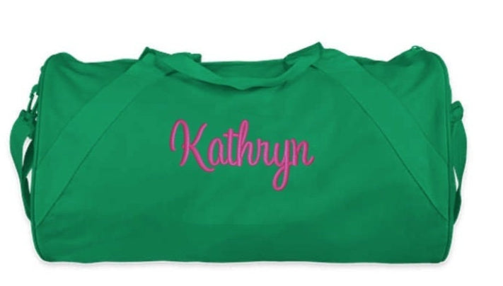 Personalized Kids Barrel Bag