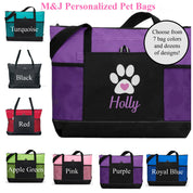 Embroidered Monogrammed Pet Bag