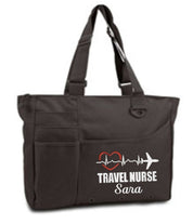 Personalized Travel Nurse Bag