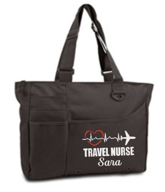 Personalized Travel Nurse Bag