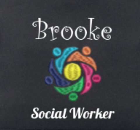 Personalized Social Worker Tote