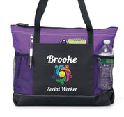 Personalized Social Worker Utility Bag