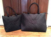 Quilted Monogrammed Luggage Set