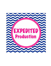 RUSH PRODUCTION ORDER Add-On - Rush Order Fee for Production — Expedited Production Order Rush Order Upgrade