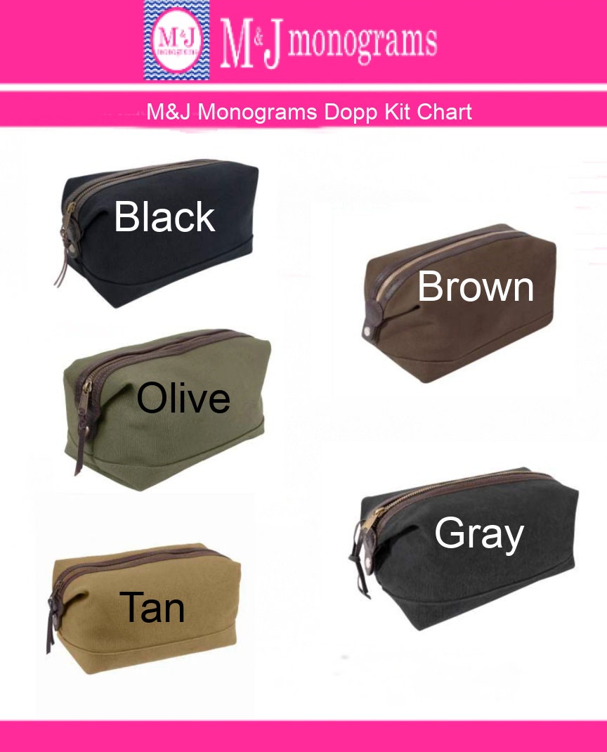 Monogrammed Men's Shaving Kit