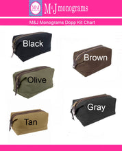 Monogrammed Men's Shaving Kit