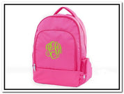Monogrammed School Backpack