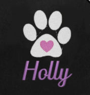 Embroidered Monogrammed Pet Bag