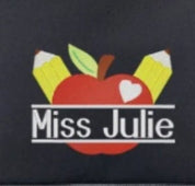 Teacher Apple Split tote bag
