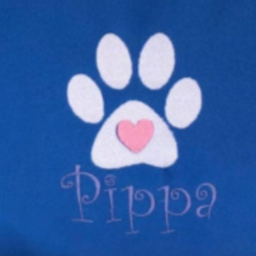 Personalized Embroidered Pet Travel Tote for Dog Park or Show