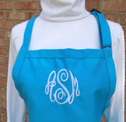 Monogrammed Kitchen Apron