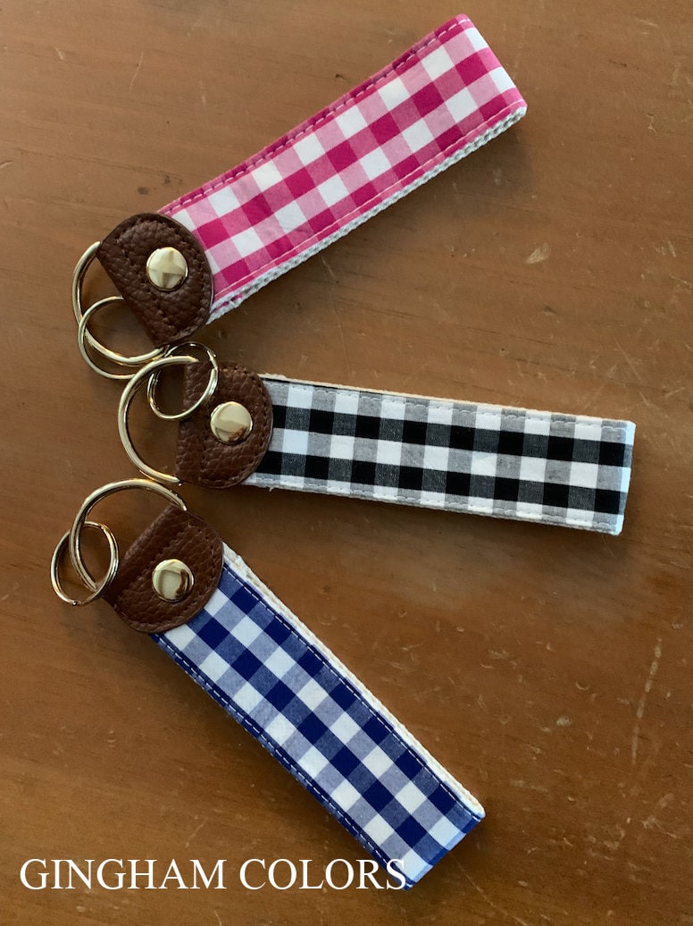 Personalized Wristlet Key Chain