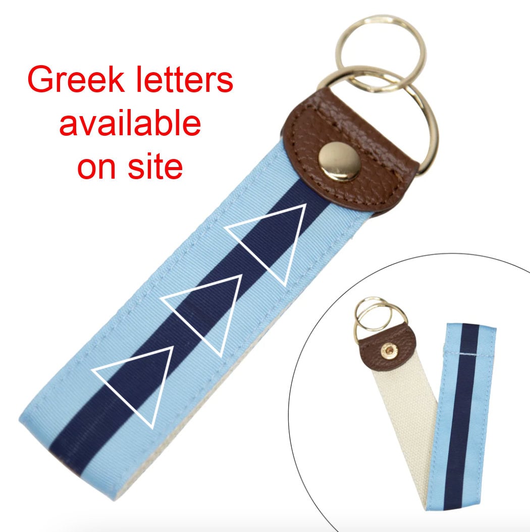 Personalized Wristlet Key Chain