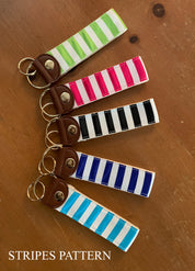 Personalized Wristlet Key Chain