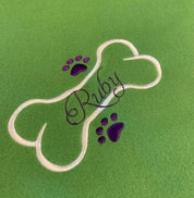Personalized Dog Fleece Blanket
