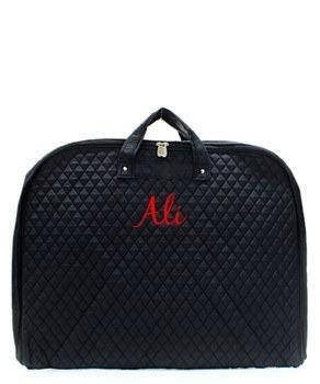 Personalized Quilted Dress Bag