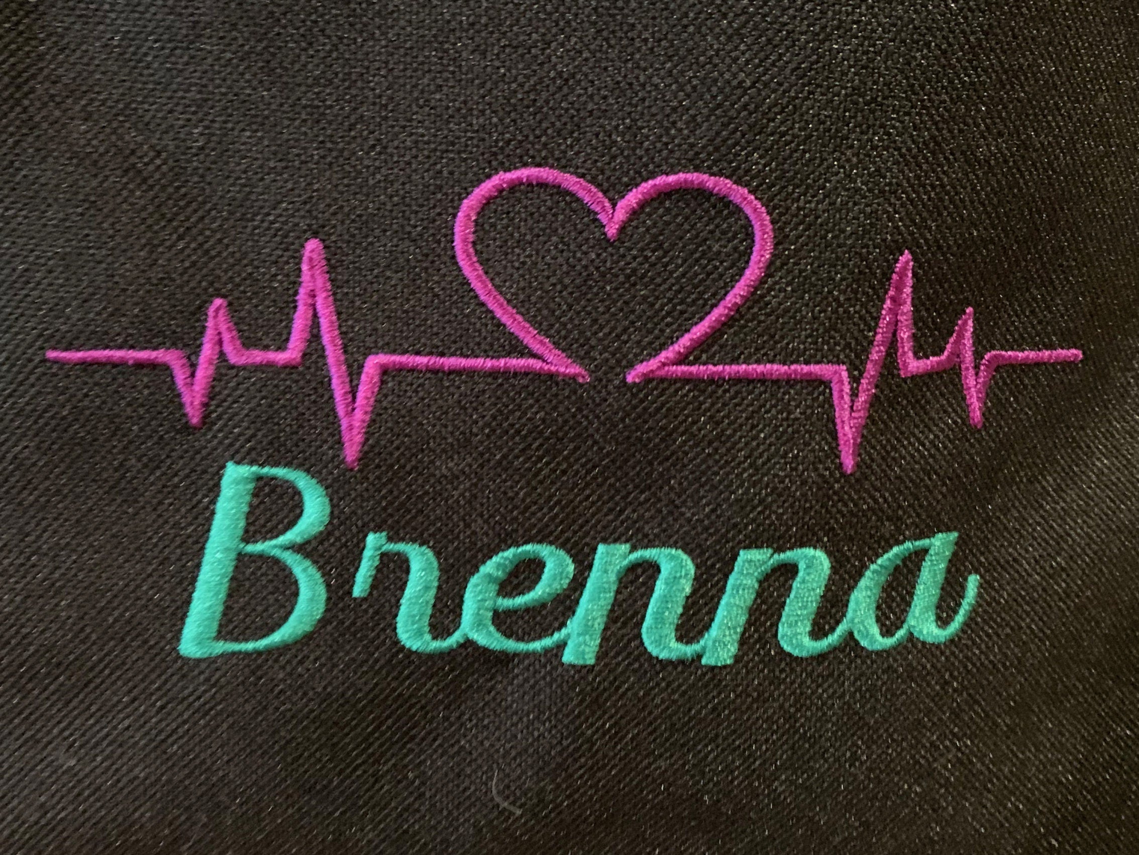 Monogrammed Nursing Bag