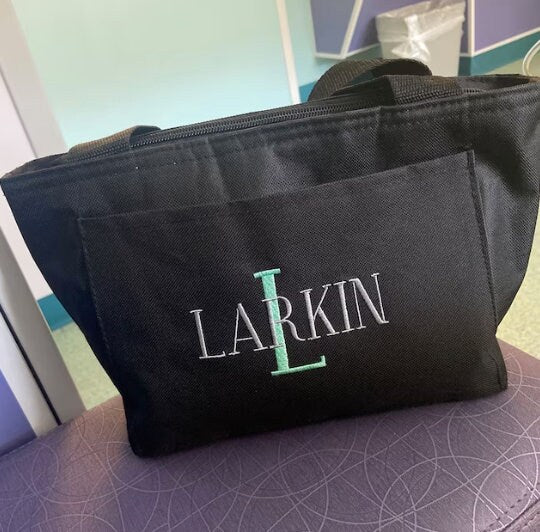 Two Color Lunch Tote