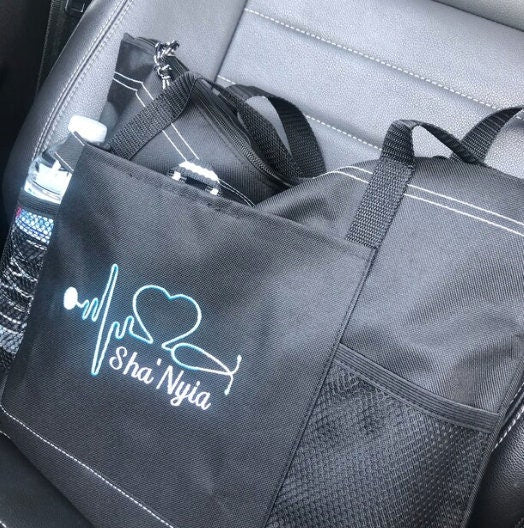 Monogrammed Nurse Work Utility Bag