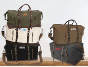 Personalized Mens Leather Bag