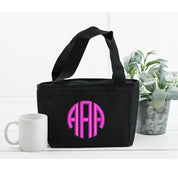Monogrammed Lunch Bag Tote