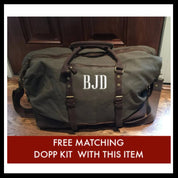 Personalized Mens Leather Bag