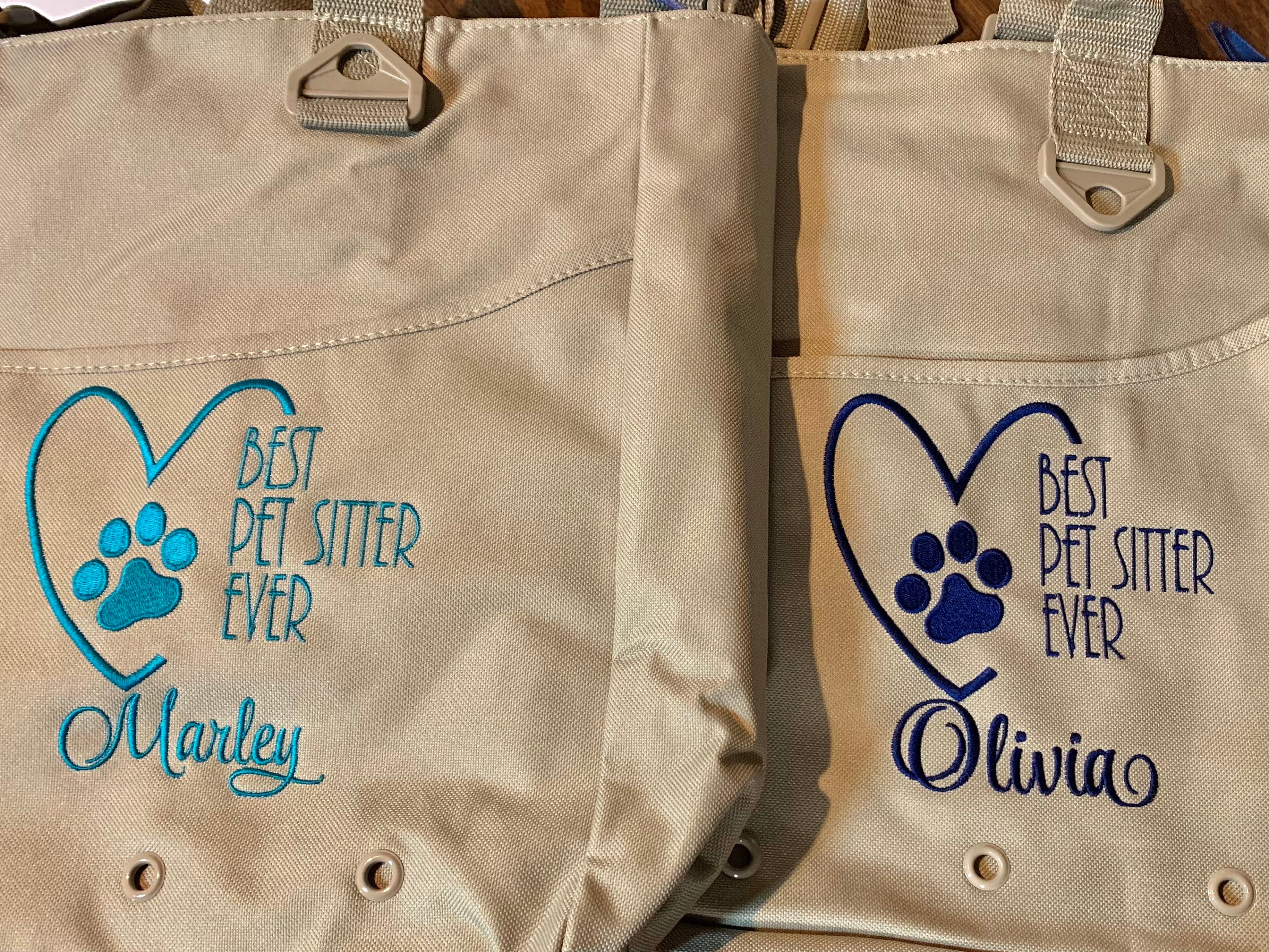 Pet Sitter Tote Bag - Dog Walker Tote