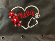 Personalized Nurse Work Bag - Pretty Work Tote