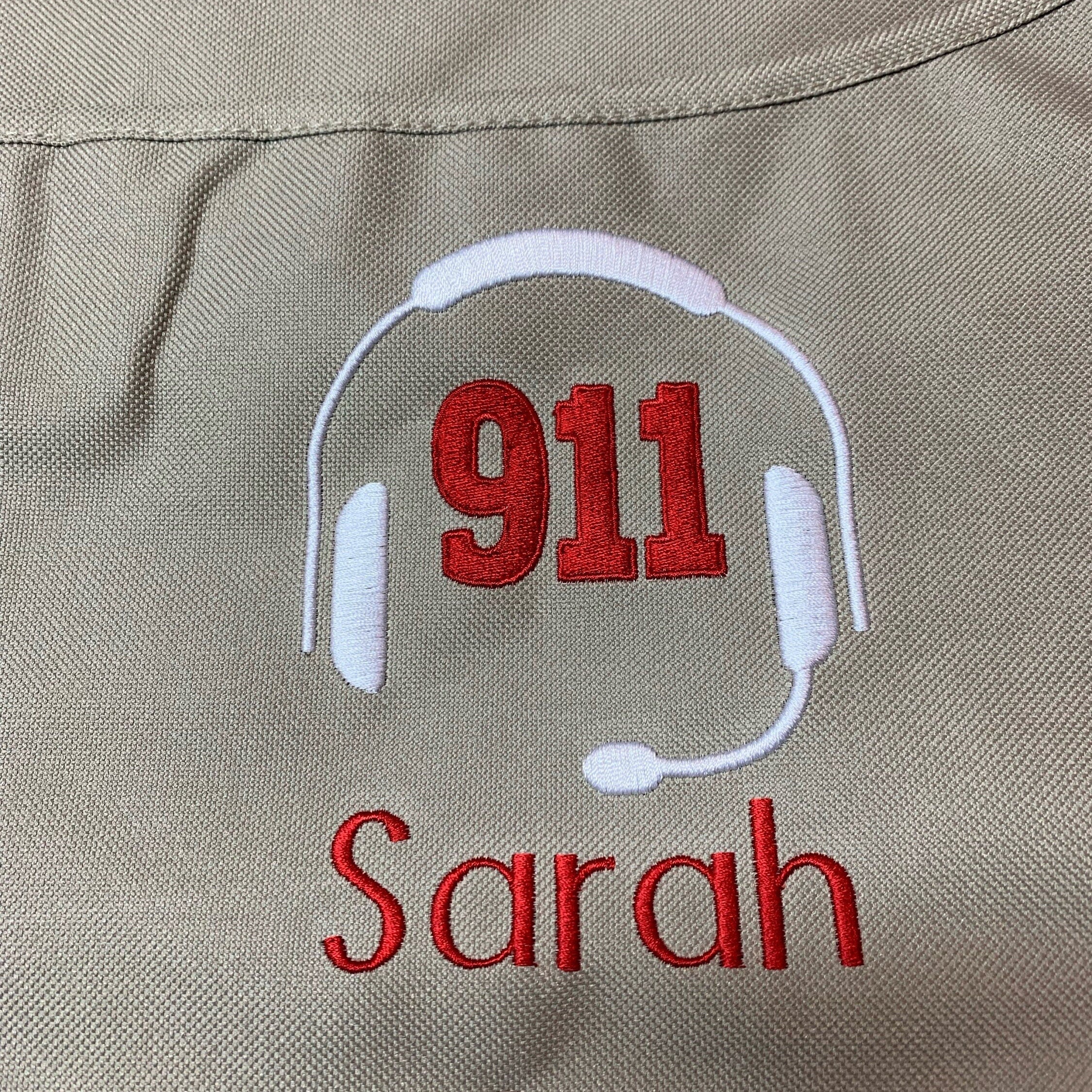 Personalized Dispatcher Bag - 911 Dispatch Tote