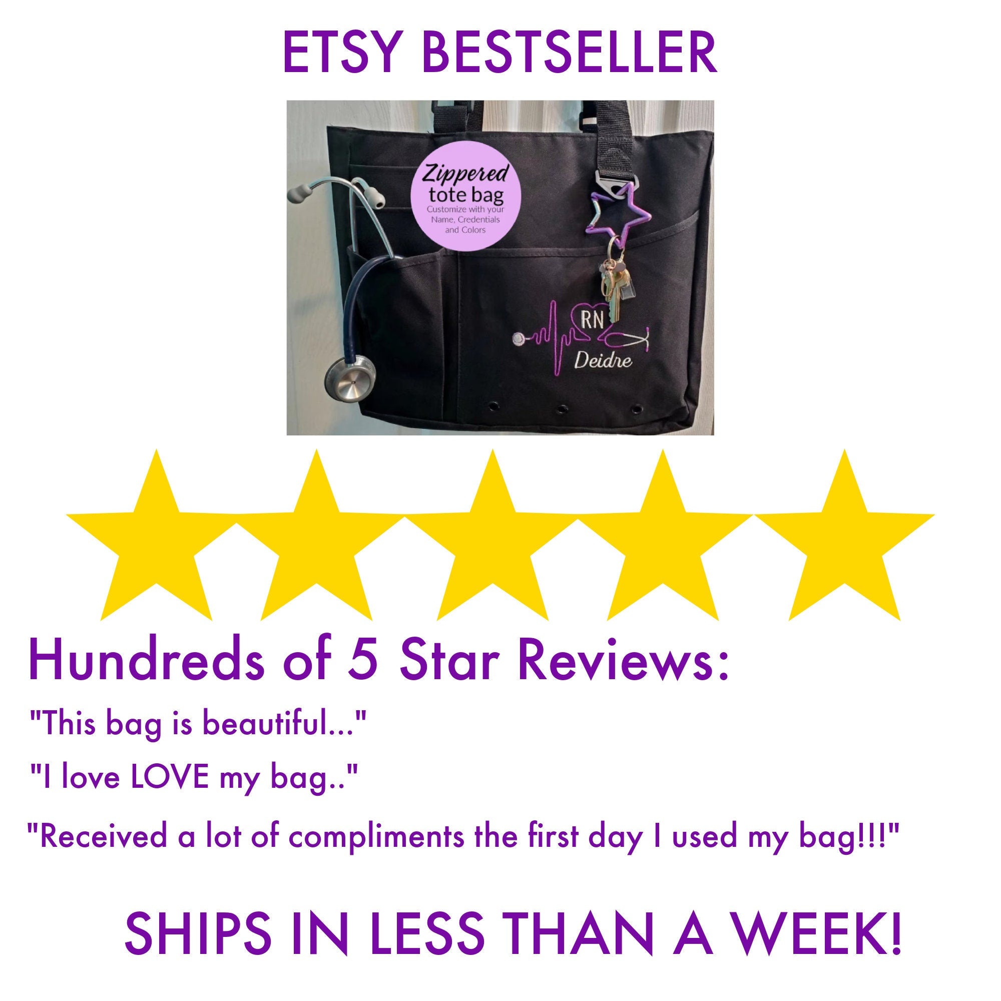 Personalized Sonographer Bag