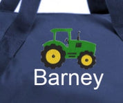 Personalized Tractor Overnight Bag