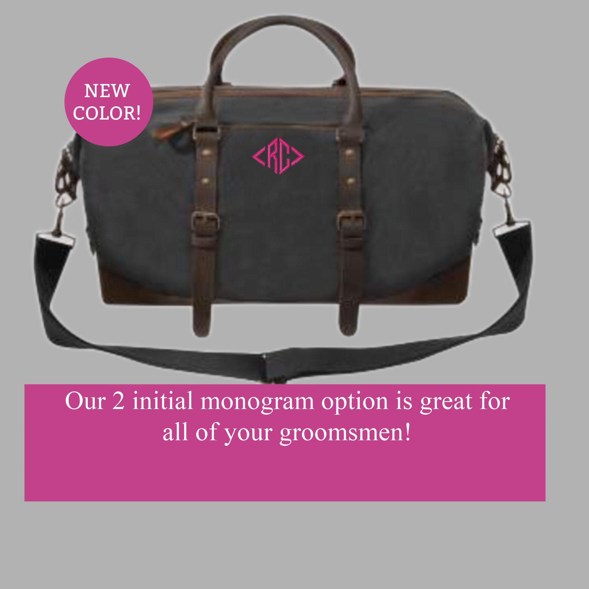 Weekender Bag With Monogram
