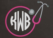 SAMPLE - Nurses Bag - only initials listed