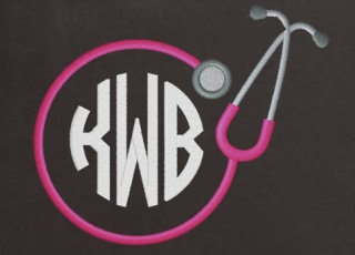 SAMPLE - Nurses Bag - only initials listed