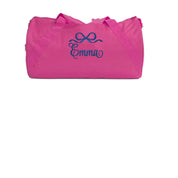 Bow Duffel Kids Duffle Bag with Shoulder Strap