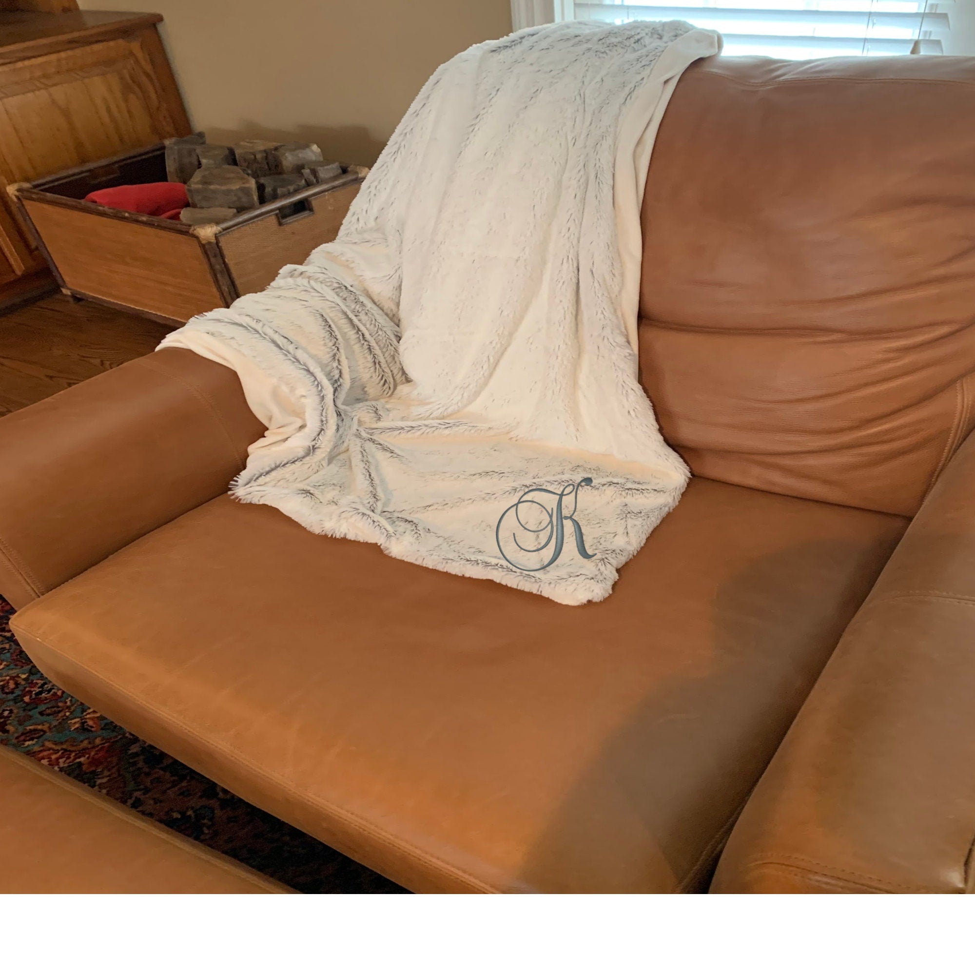Faux Fur Personalized Blanket - Plush Throw