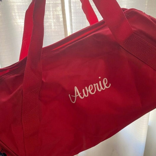 Personalized Kids Barrel Bag