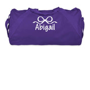 Bow Duffel Kids Duffle Bag with Shoulder Strap