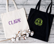 Monogrammed Wedding Party Bridesmaid Bag