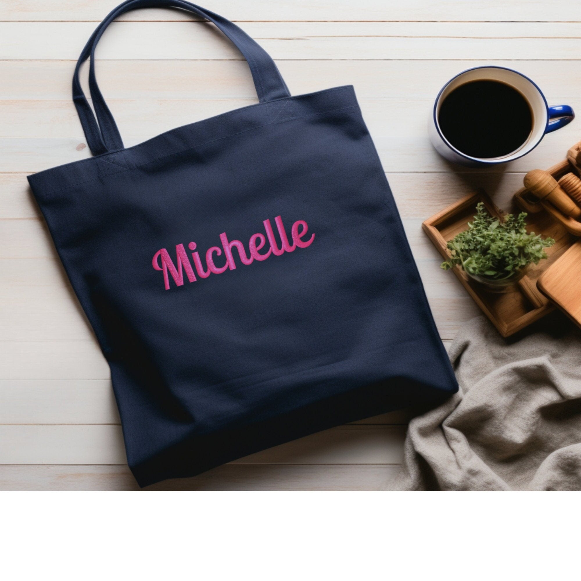 Monogrammed Wedding Party Bridesmaid Bag