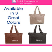 Monogrammed Tote Set with Lunch