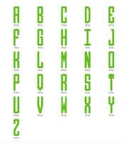 Scallop Design Monogrammed Tote Bag