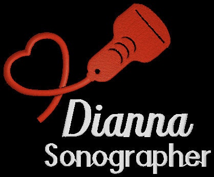 Personalized Sonographer Bag