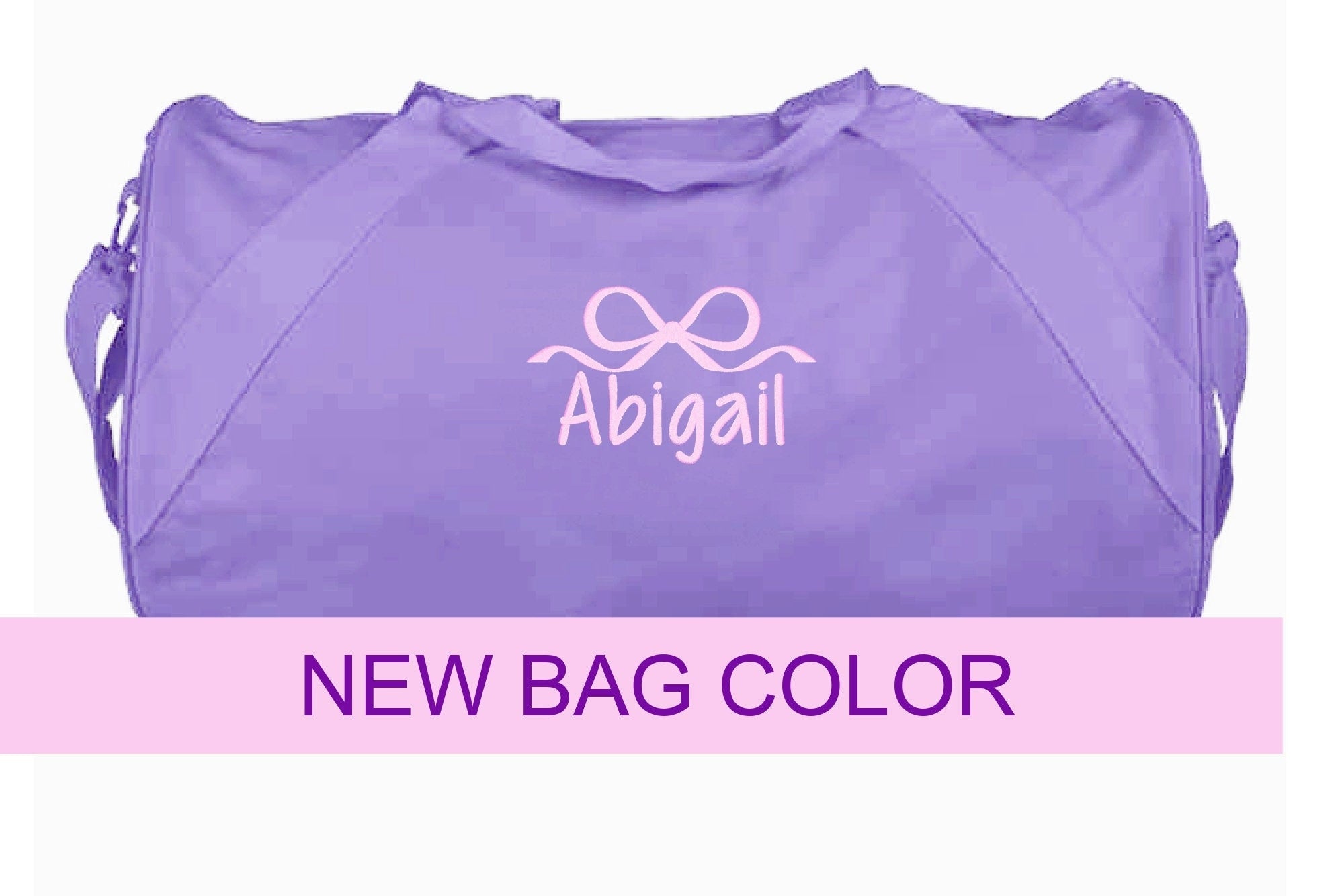 Bow Duffel Kids Duffle Bag with Shoulder Strap