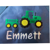 Personalized Tractor Overnight Bag