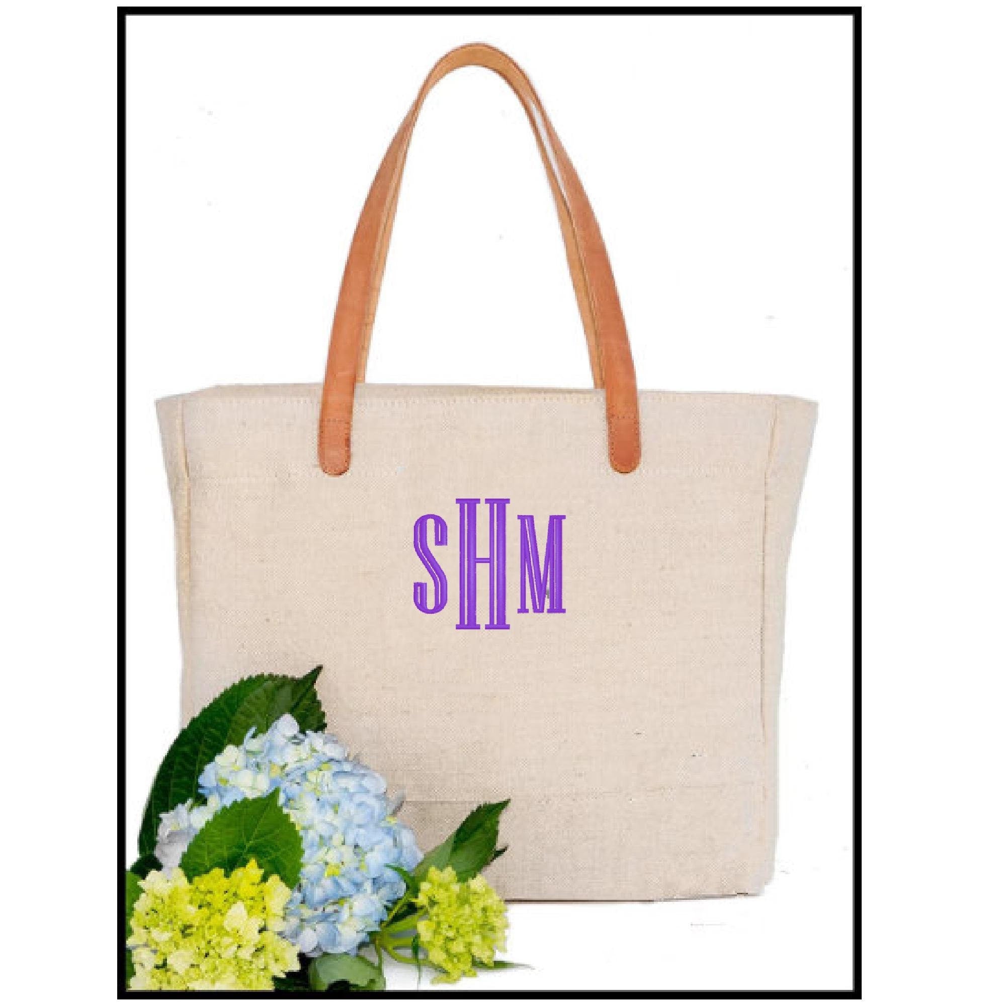 Best Bridesmaid Gift Ever - Leather Tote Bag