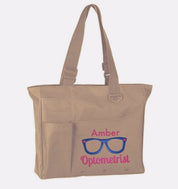 Personalized Optometry Tote, Optometrist Bag